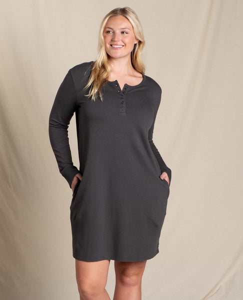Whidbey Hooded Sweater Dress